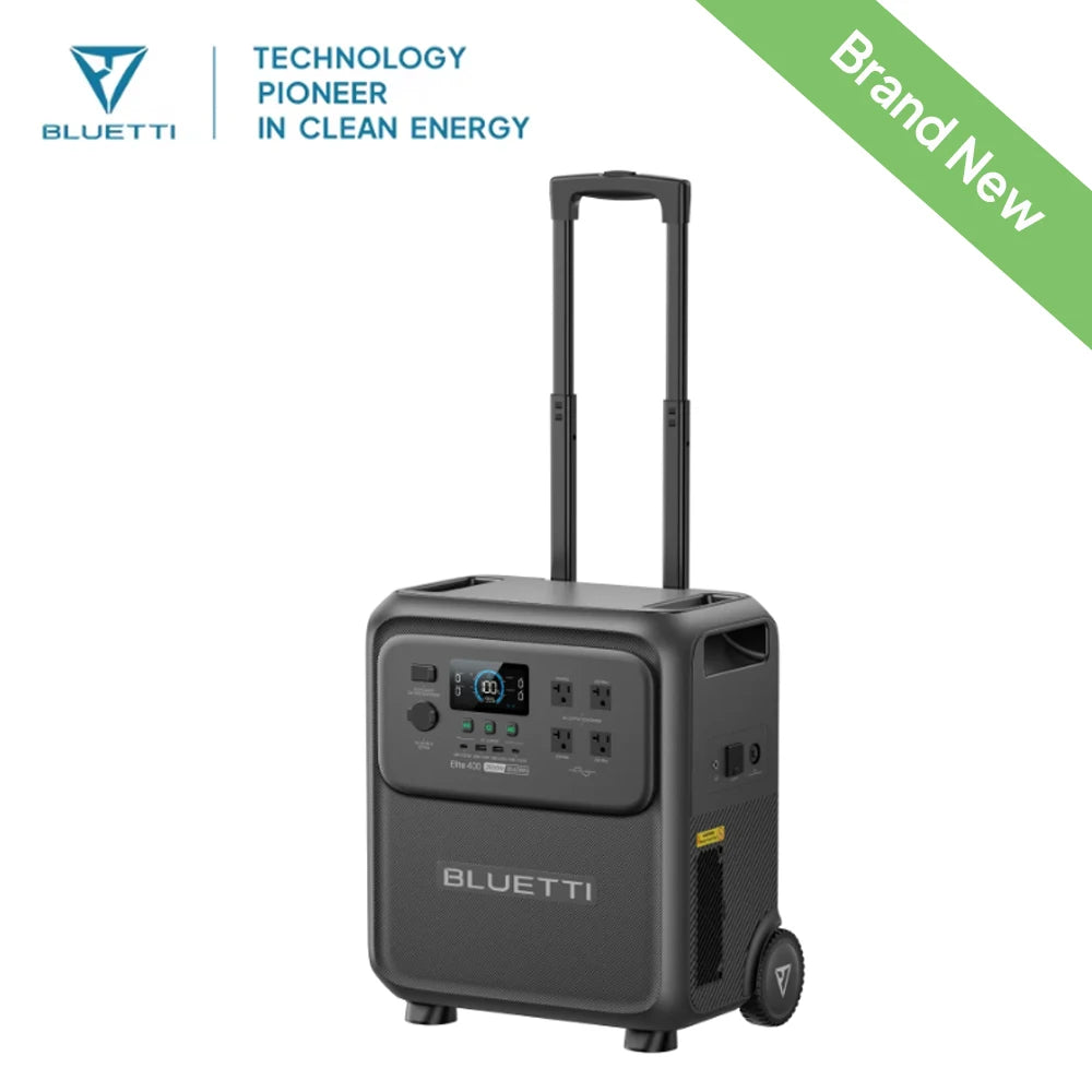 BLUETTI Elite 400 3840Wh  Generator with  Solar Panels