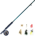 8ft 5/6 Weight Fly Fishing Rod & Reel Combo Kit with Tackle