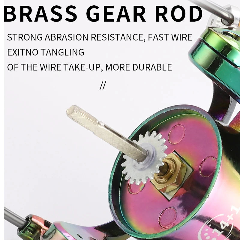 BILLINGS Spinning Reel 22LB Max Drag 14+1BB 5.0:1/4.7:1
