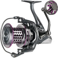 Saltwater Spinning Reel 10000 Surf Fishing Reels Saltwater13 +1 BB 45LB Max Drag Ultra Smooth Heavy Duty Reel with CNC Aluminum
