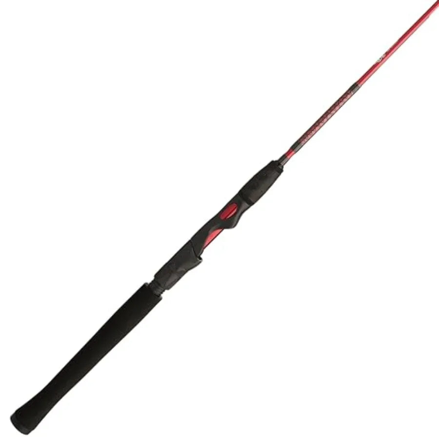 Carbon Crappie Spinning Fishing Rod for freshwater fishing, carbon fiber material, black color, lightweight and sensitive