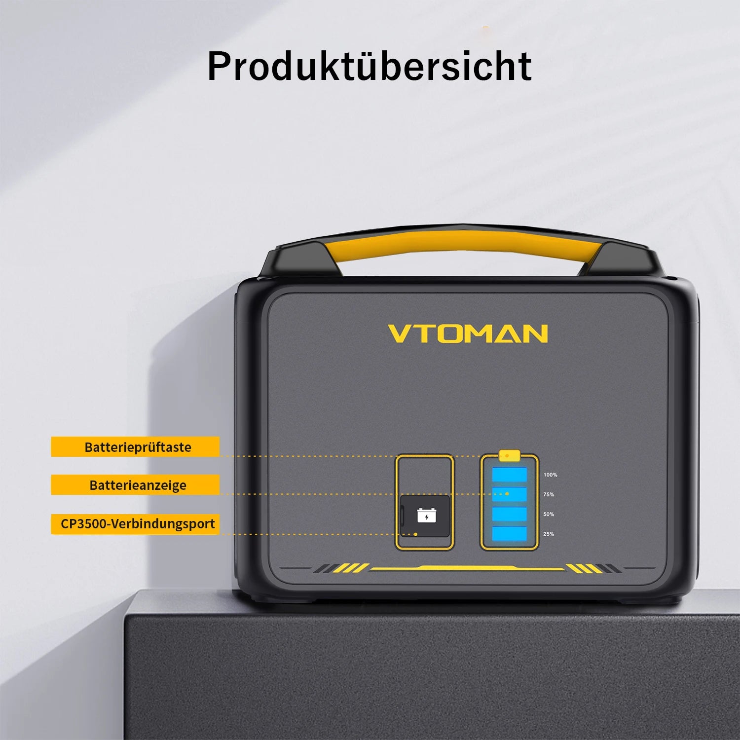 VTOMAN 600W Extra Battery 640Wh for VTOMAN JUMP