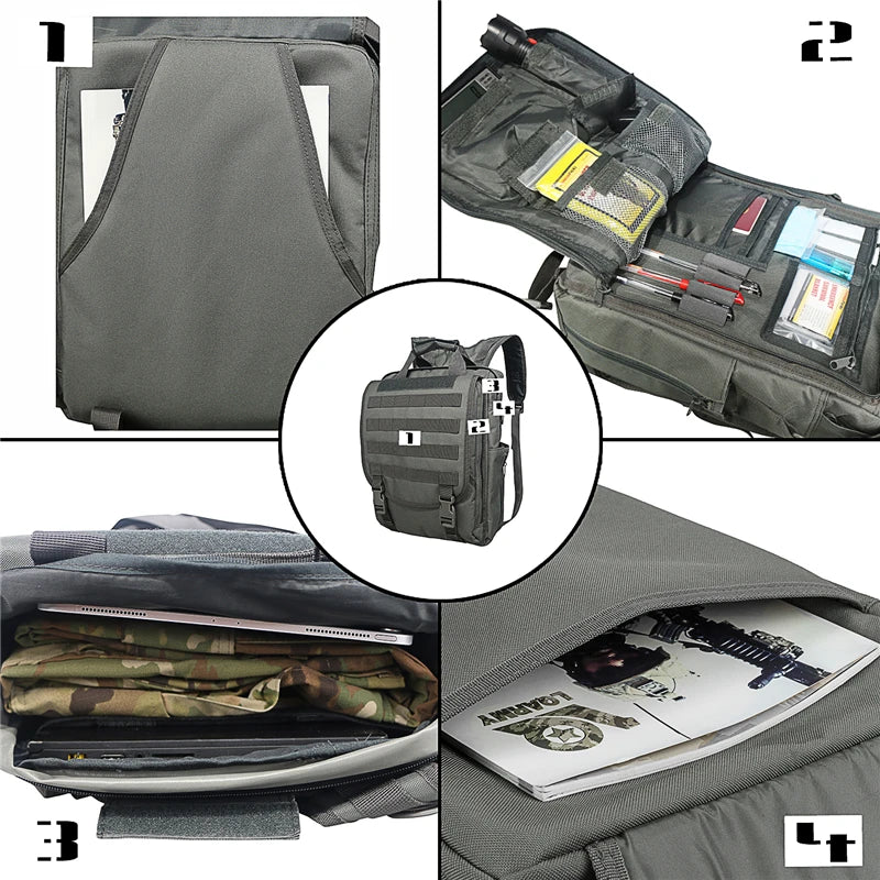 Molle  Laptop Bag Tactical Messenger Bags Computer