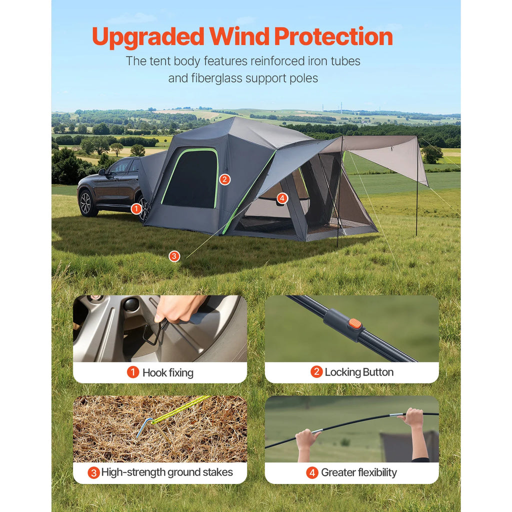 SucceBuy SUV Tent for Camping Waterproof