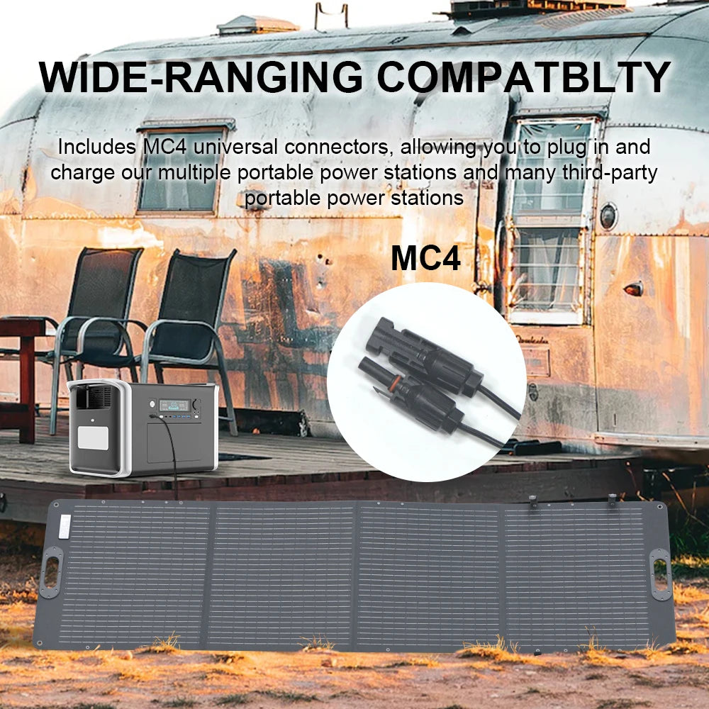 Camping Portable Power Station Solar Generator 1000W 2000W