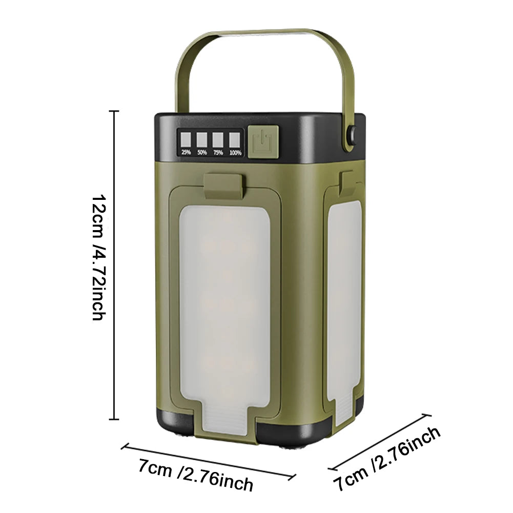Rechargeable Lantern Power Bank Solar Camping Lantern