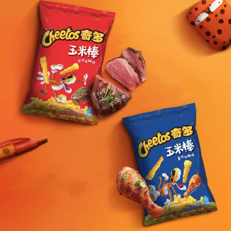 Cheetos Crunchy Corn Snacks 1.77oz(50g)*2 Packs