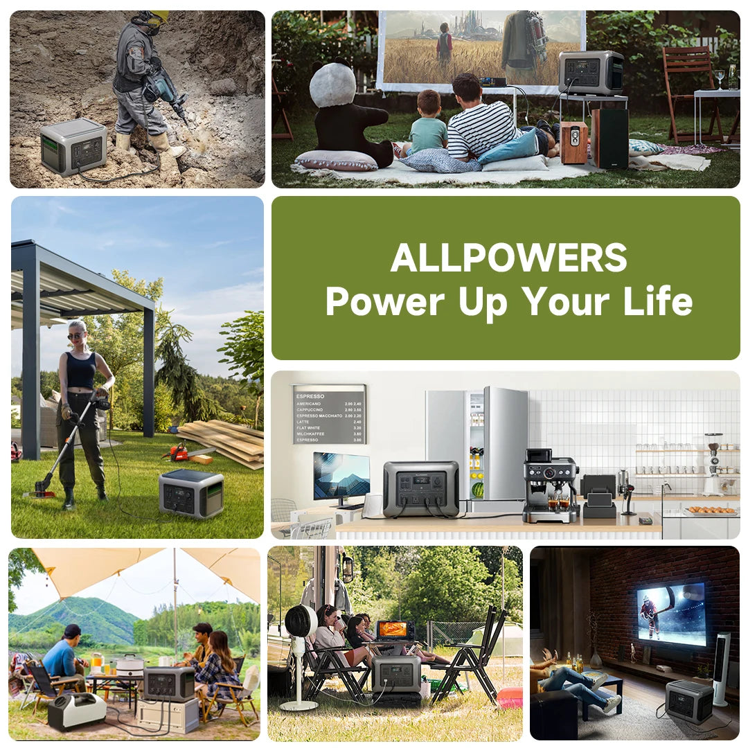 ALLPOWERS Foldable Solar Panel 400W / 2X400W Solar Charger