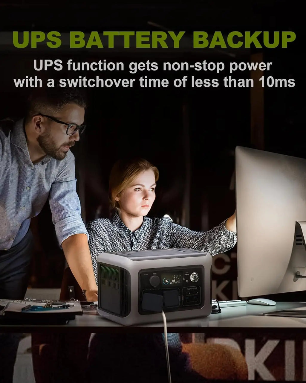 ALLPOWERS Portable Power Station R600 LiFeP04 Battery
