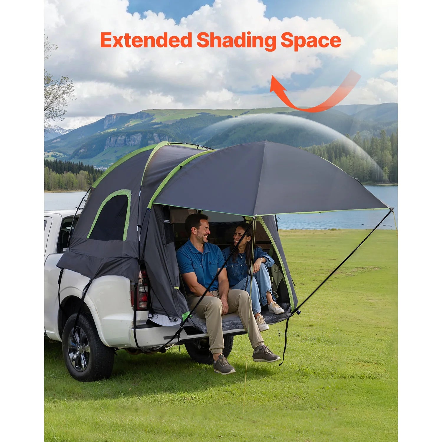 SucceBuy Pickup Truck Tent for Camping Waterproof