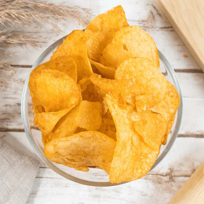 Lay's Potato Chips，Wave Chips 2.29/2.47oz(65/70g)*5 Packs