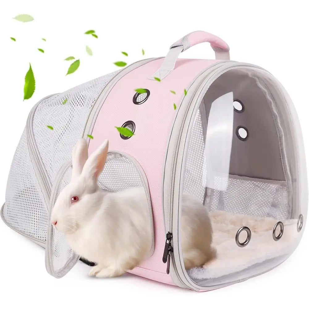 Back Expandable Backpack for Small Animals, Portable