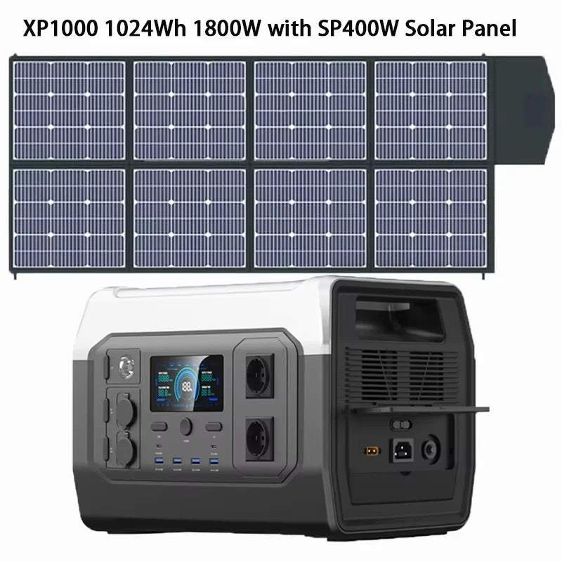 XP1000 1024Wh 220V 1800W(110V 1600W) Portable Power Station