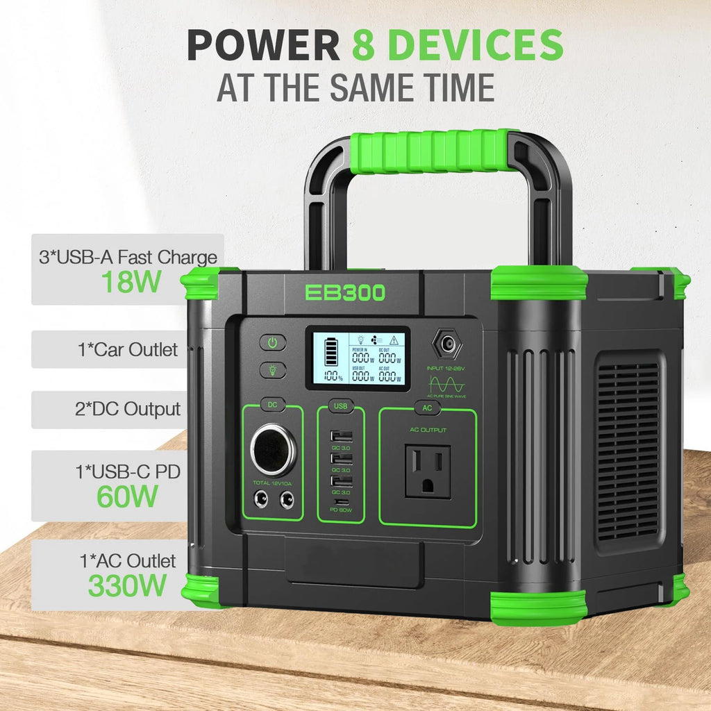 EBL 300W 288Wh Compact Portable Power Station