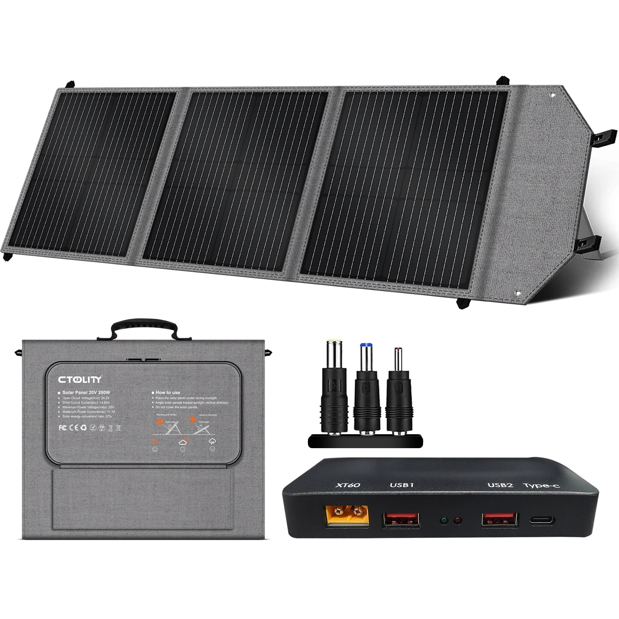 CTOLITY AP400 500W Portable Power Station 345.6Wh