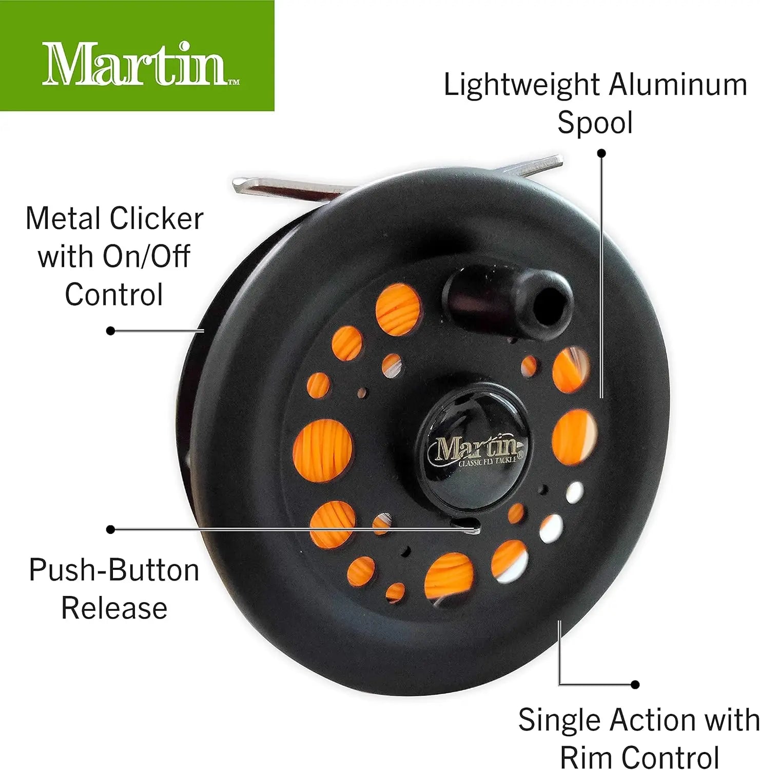8ft 5/6 Weight Fly Fishing Rod & Reel Combo Kit with Tackle