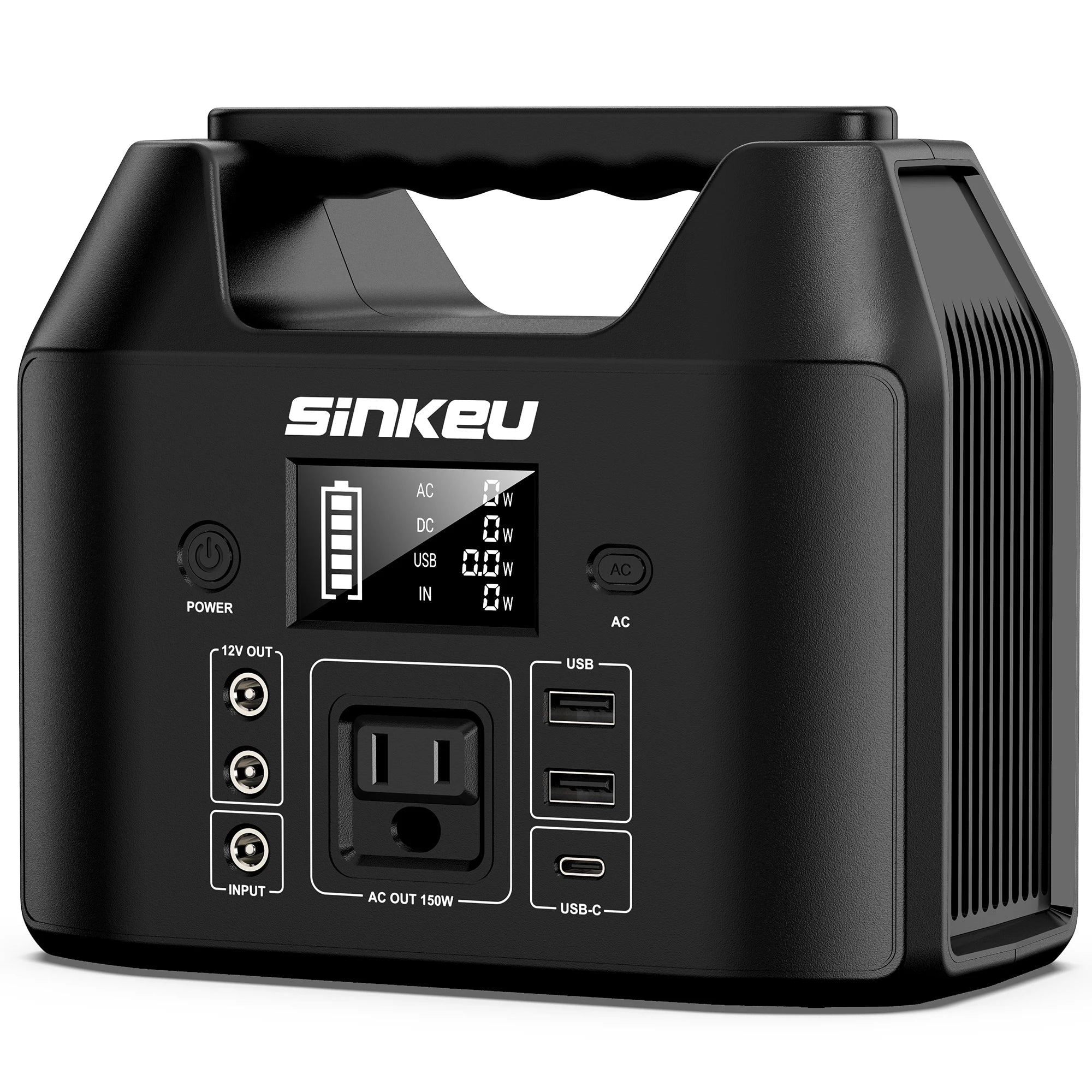 Power Station 300W/150W Solar Generator Power Bank