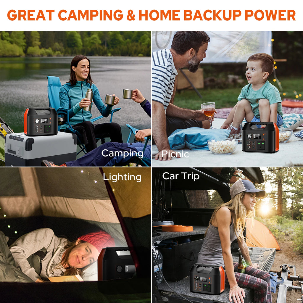 Power Station 300W/150W Solar Generator Power Bank
