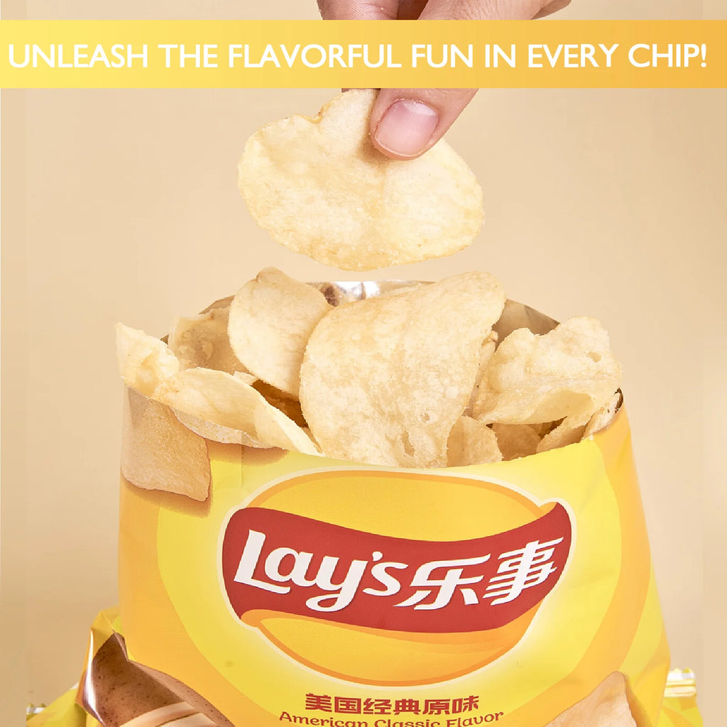 Lay's Potato Chips，Wave Chips 2.29/2.47oz(65/70g)