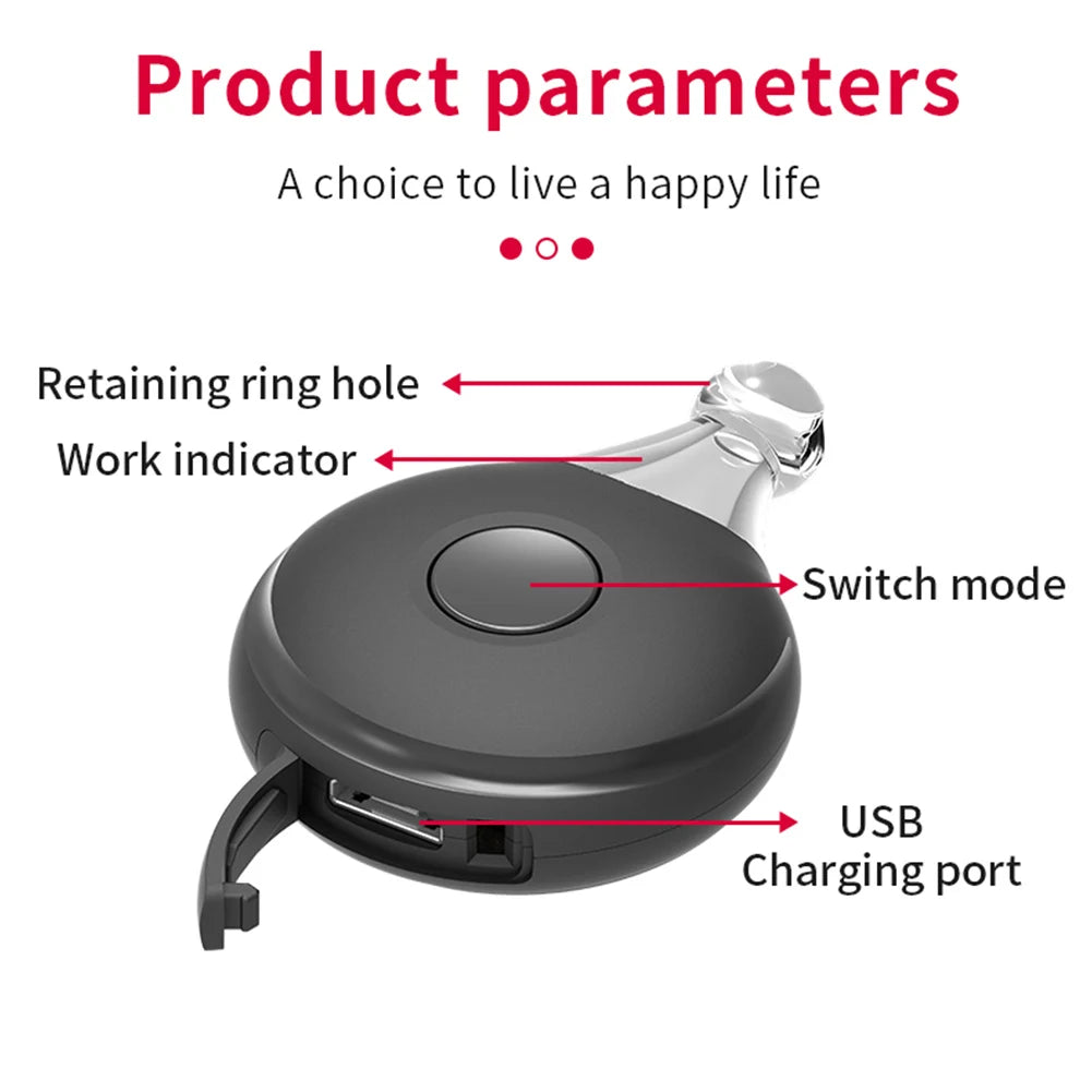 White Black Ultrasonic Pest Reject Anti Bug