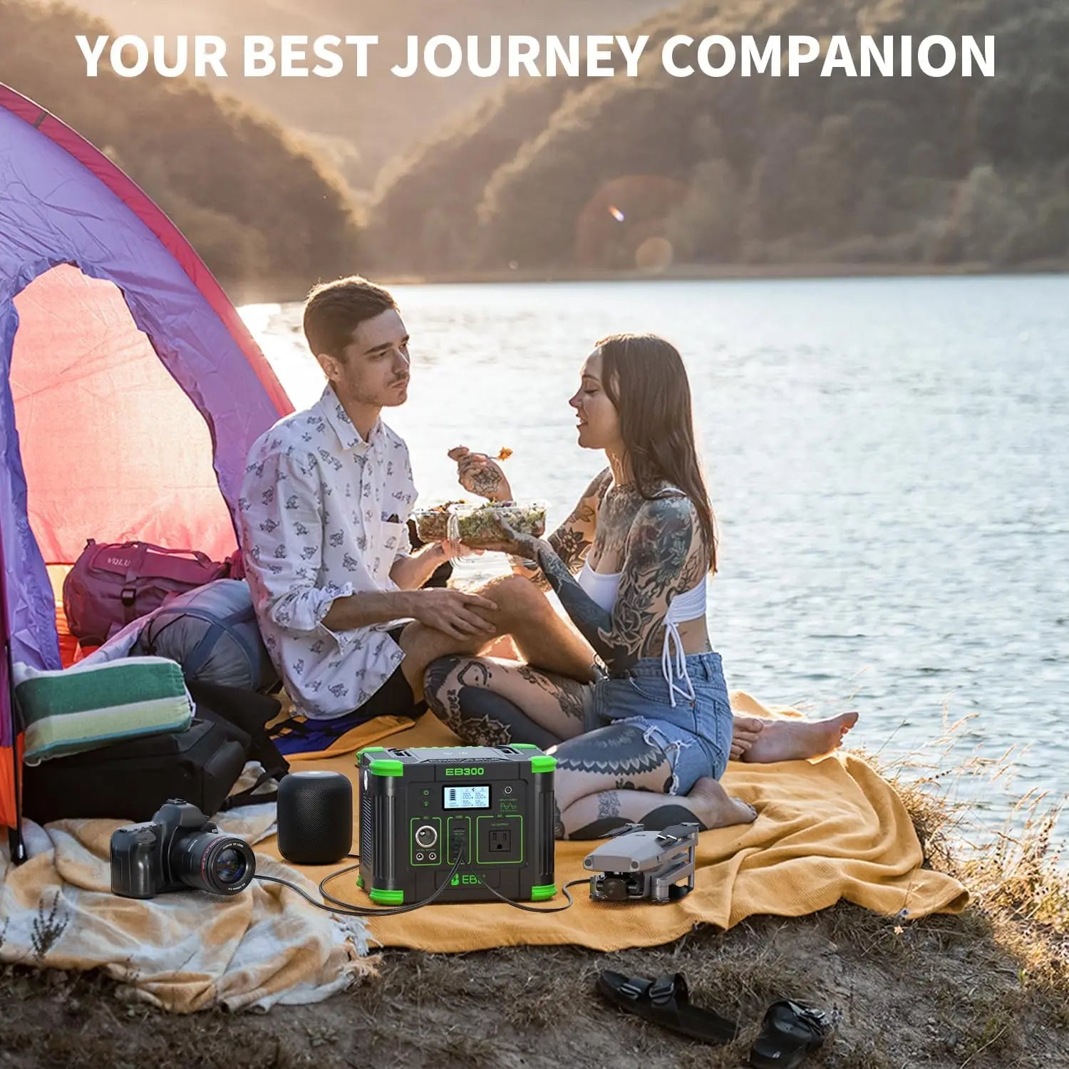 EBL 300W 288Wh Compact Portable Power Station