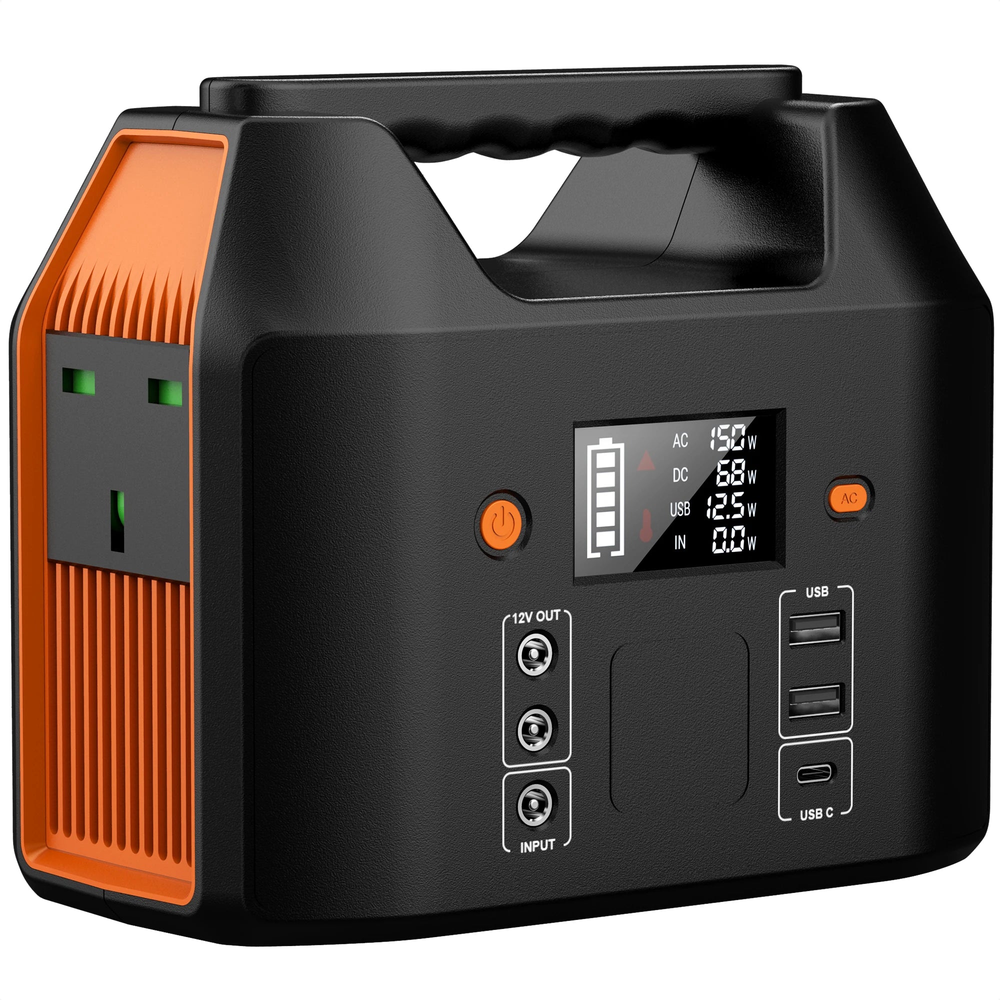 Power Station 300W/150W Solar Generator Power Bank