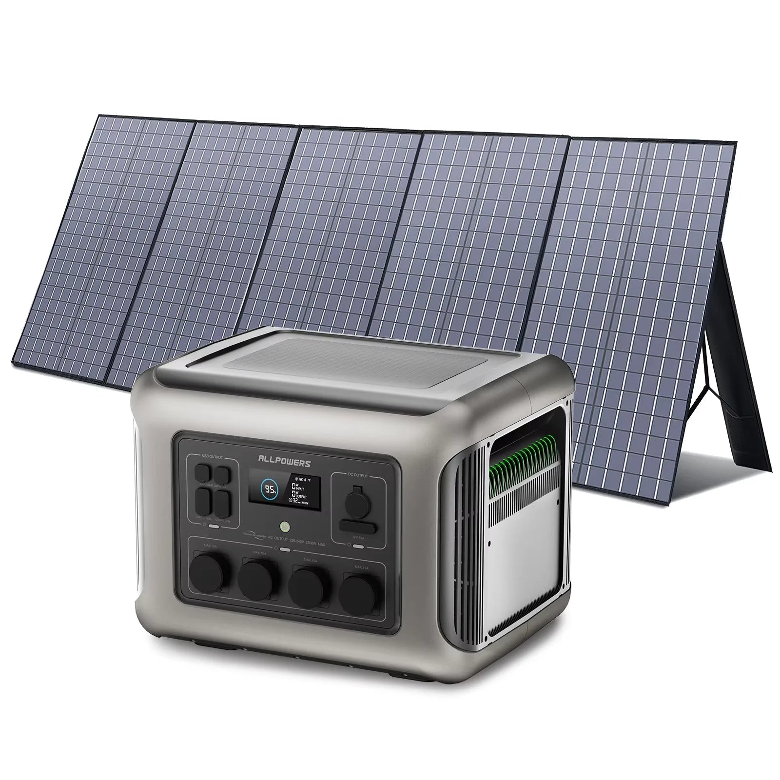 ALLPOWERS R2500 2016Wh LiFePO4 Portable Solar PowerStation