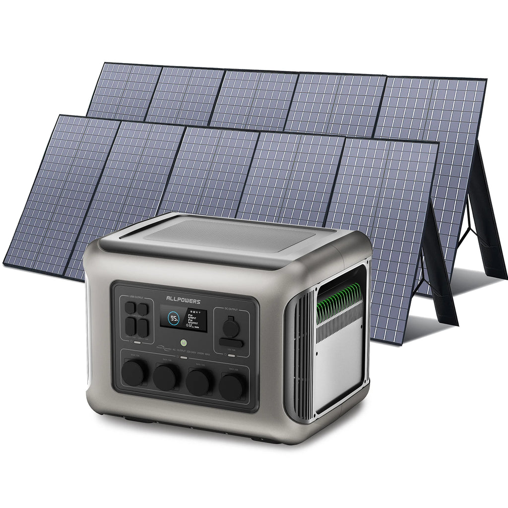 ALLPOWERS Foldable Solar Panel 400W / 2X400W Solar Charger