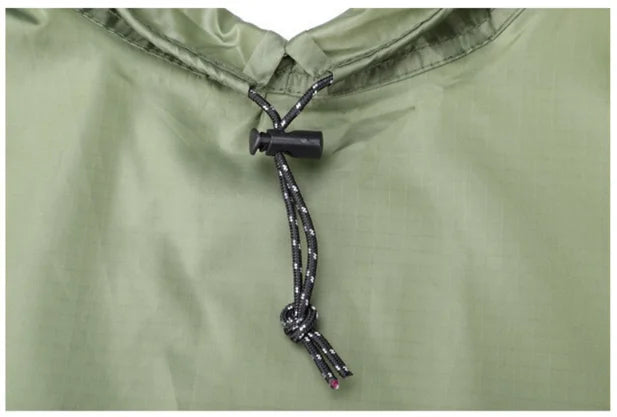 3 In 1 Outdoor Military Raincoat Poncho With Hood