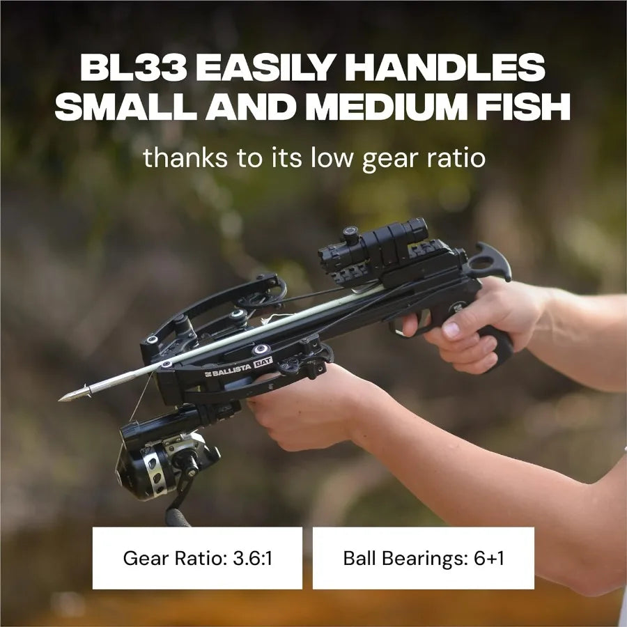 Spincast Bowfishing Reel Slingshot Bow Fishing