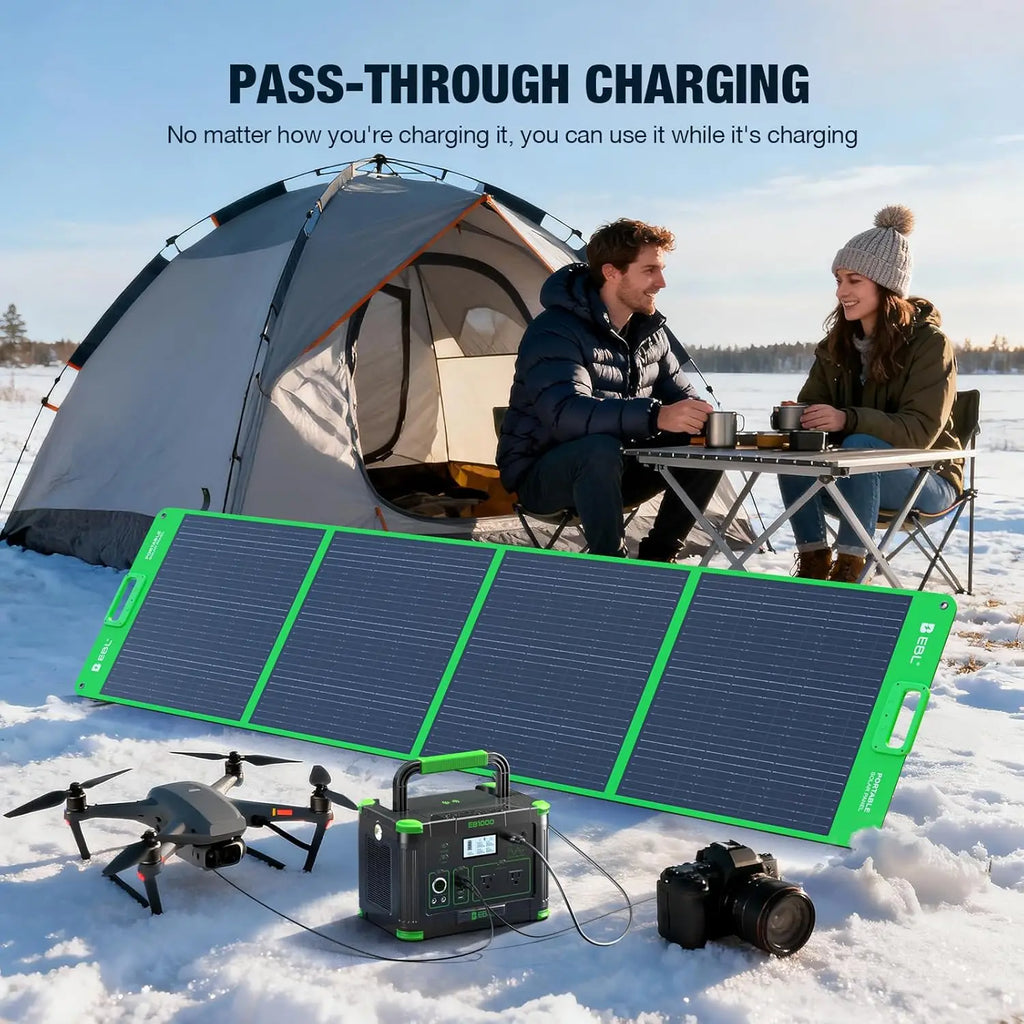 EBL 999Wh 1000W Portable Power Station for Camping