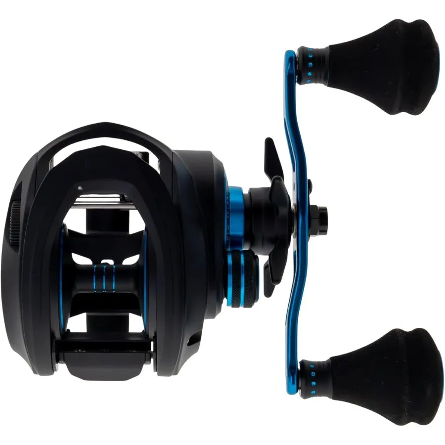 ProSpin Baitcasting Fishing Reel with Aluminum Frame and 6.8:1 Gear Ratio for Enhanced Casting Precision and Smooth Retrieval F