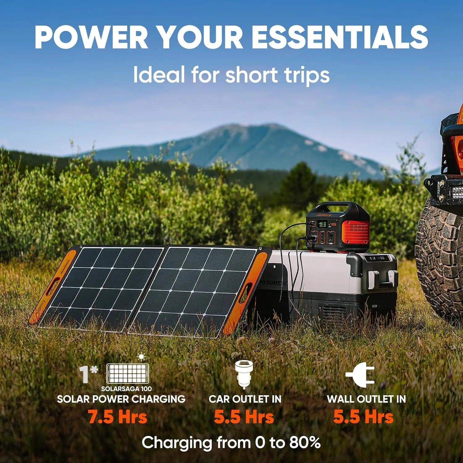 Jackery Portable Power Station Explorer Extension Cable