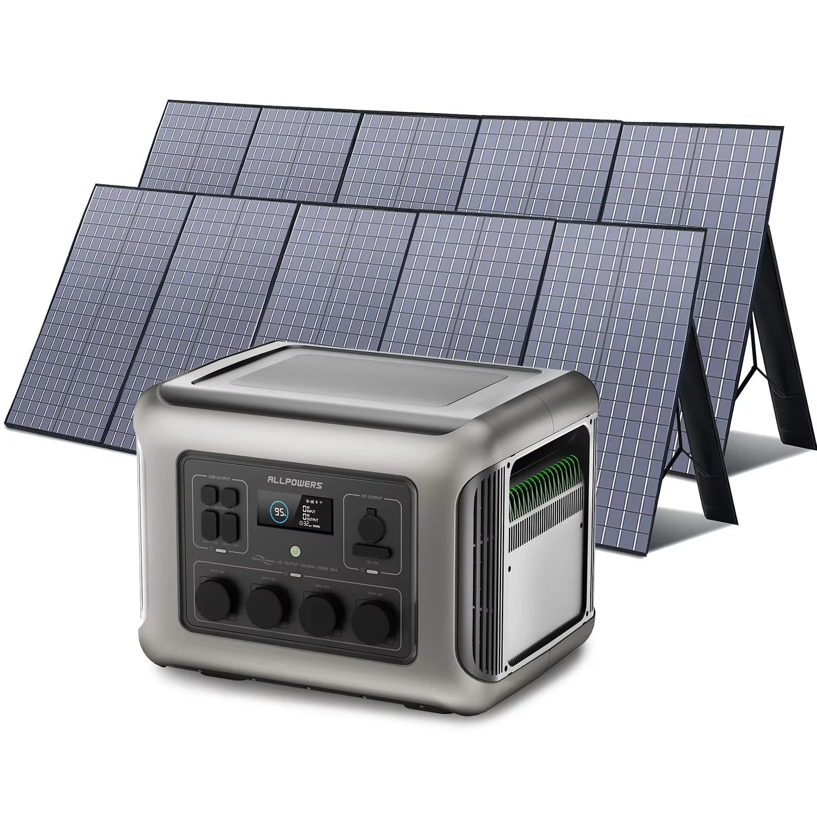 ALLPOWERS R2500 2016Wh LiFePO4 Portable Solar PowerStation