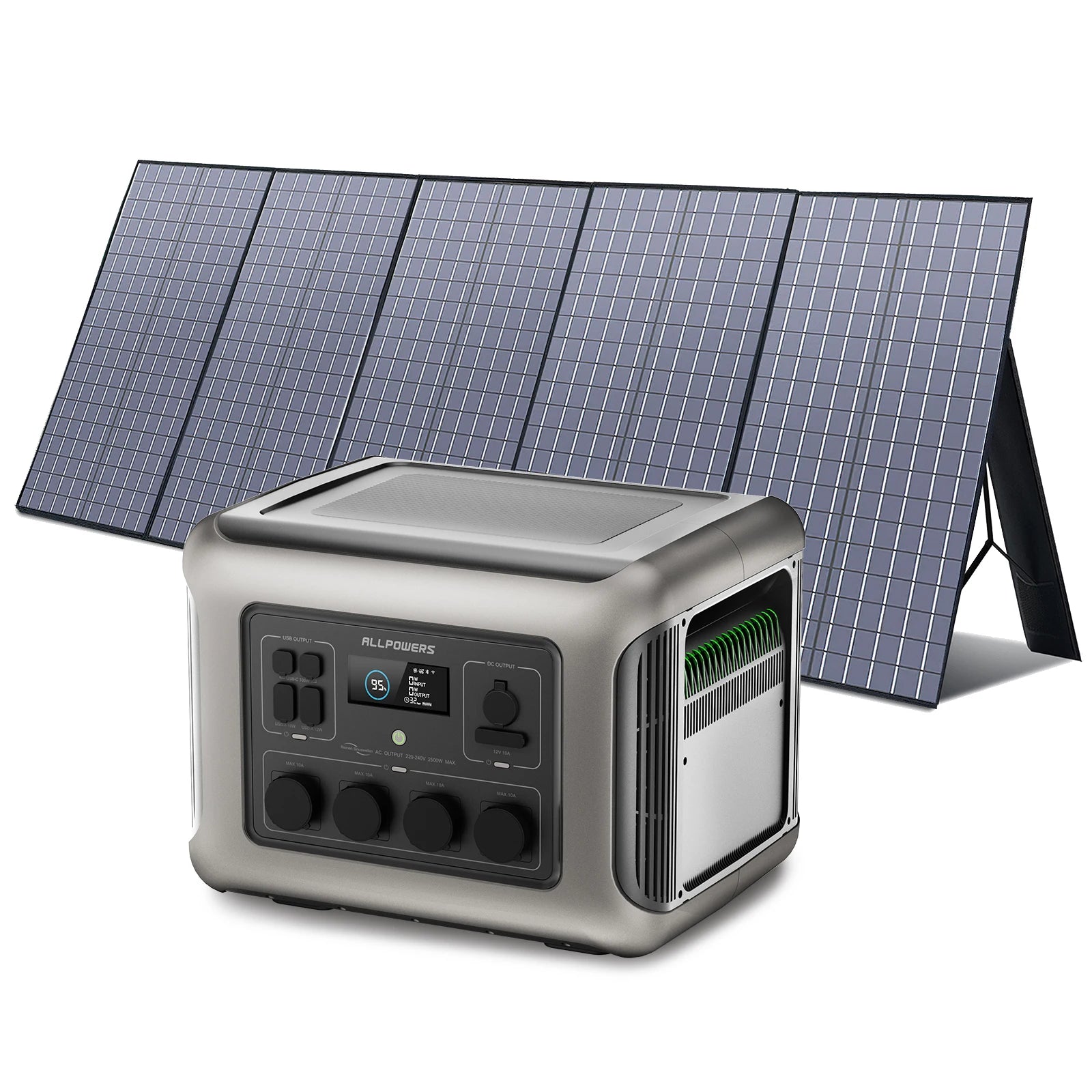 ALLPOWERS Foldable Solar Panel 400W / 2X400W Solar Charger