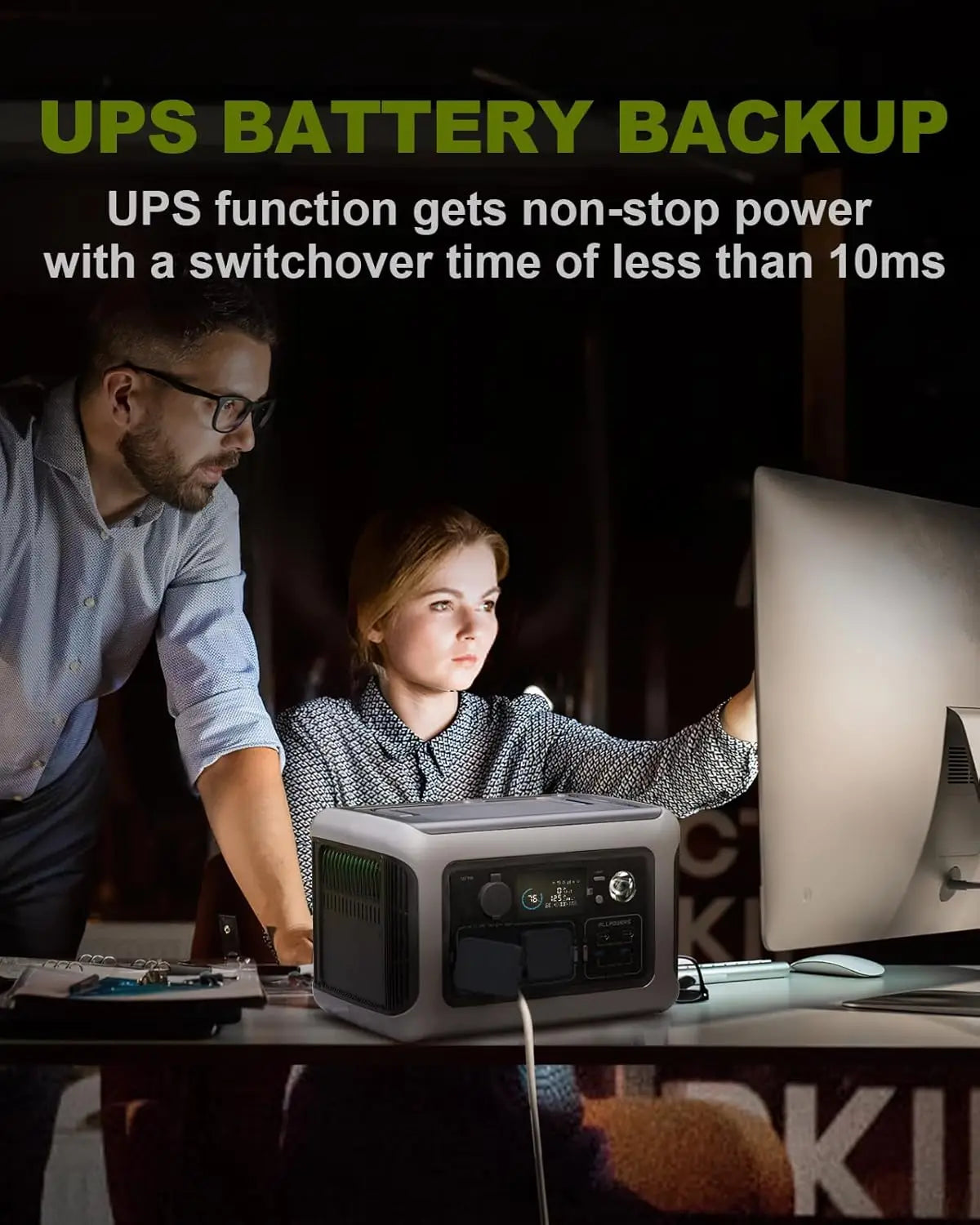 ALLPOWERS Portable Power Station R600 LiFeP04 Battery
