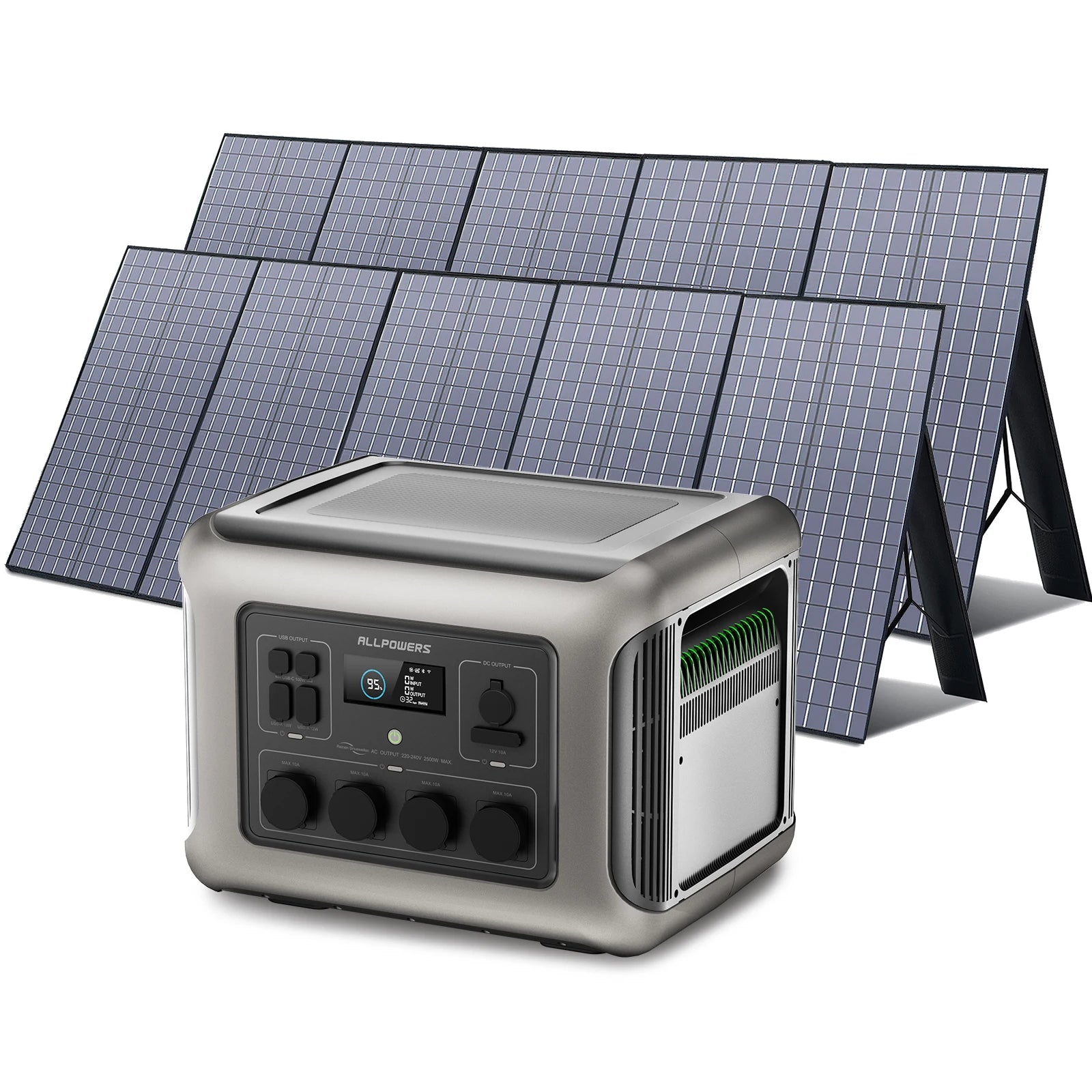 ALLPOWERS Foldable Solar Panel 400W / 2X400W Solar Charger