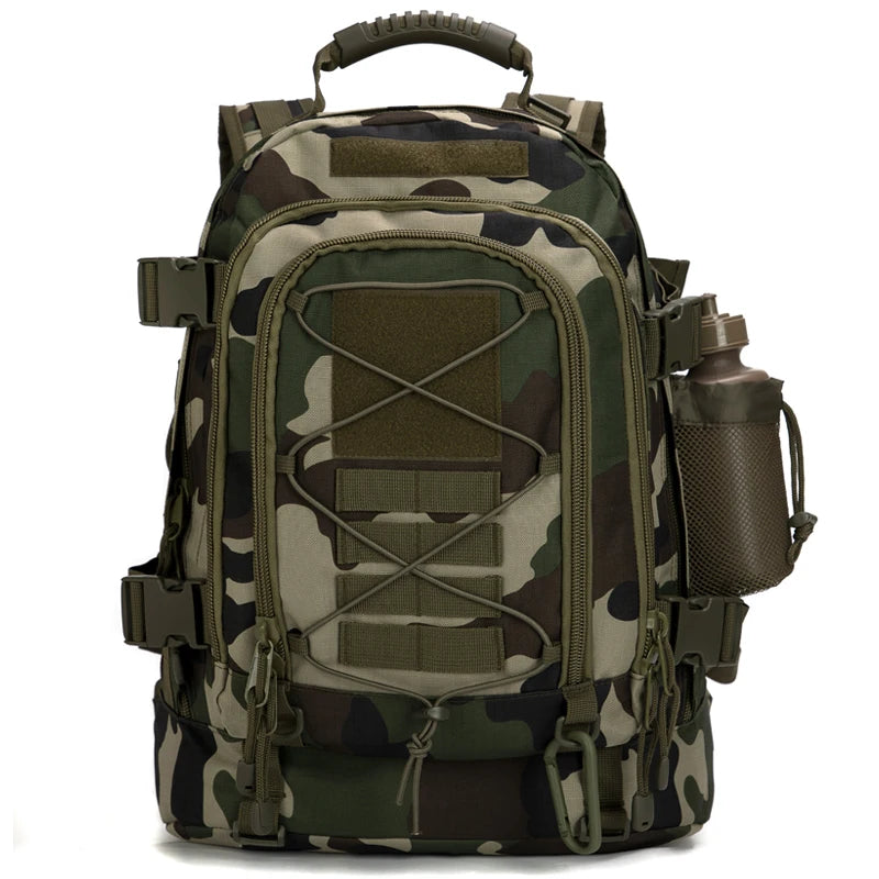 LQARMY 65L Outdoor Tactical Backpack Men's Outdoo