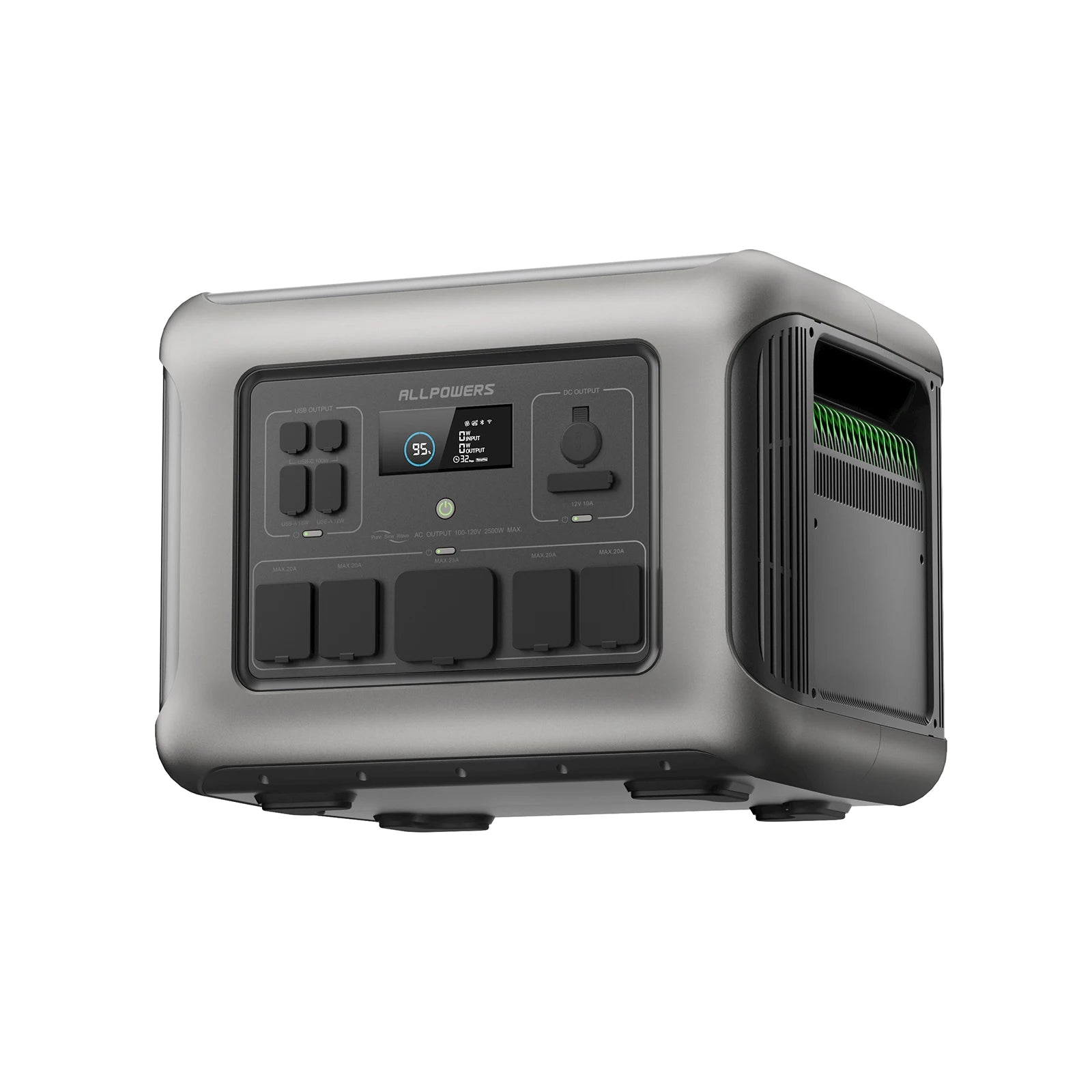 ALLPOWERS Portable Power Station R600, 299Wh LiFeP04