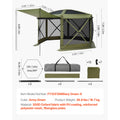 SucceBuy Pop up Gazebo Screen Tent Large Camping Canopy